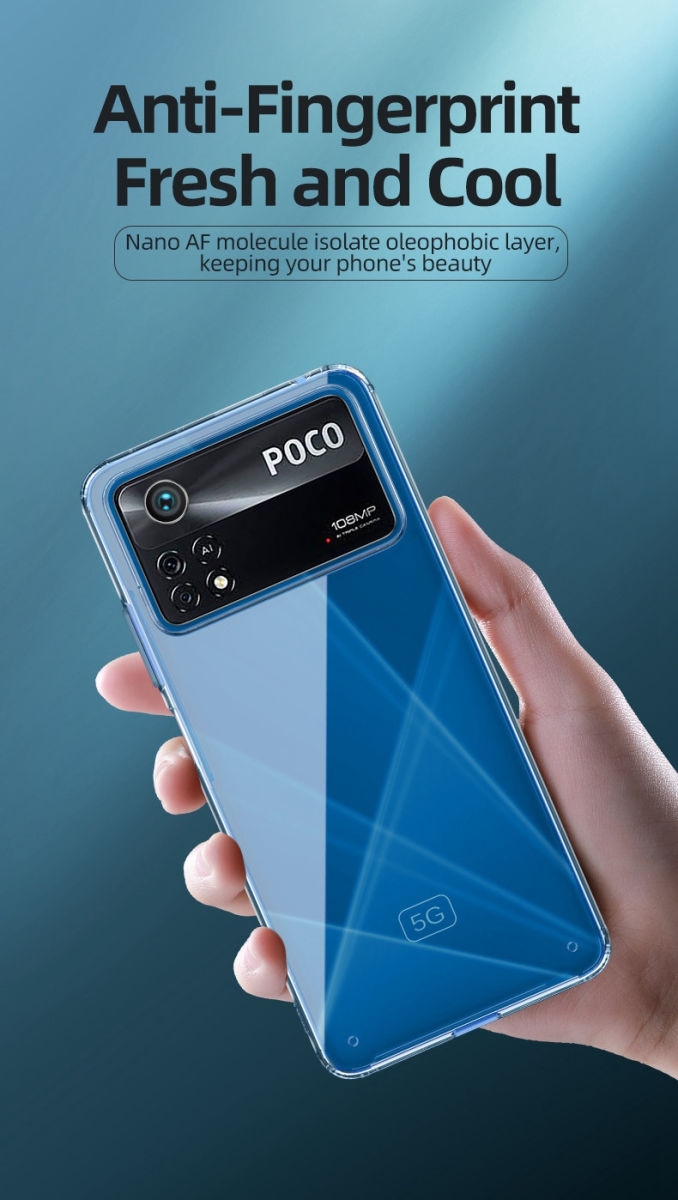 Xiaomi Poco X4 Pro Hoesje Dun TPU Back Cover Transparant afbeelding 3