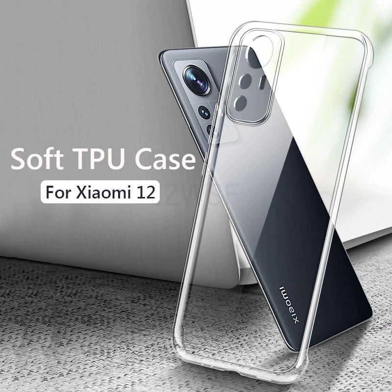 Xiaomi 12 / 12X Hoesje Dun TPU Back Cover Transparant afbeelding 7