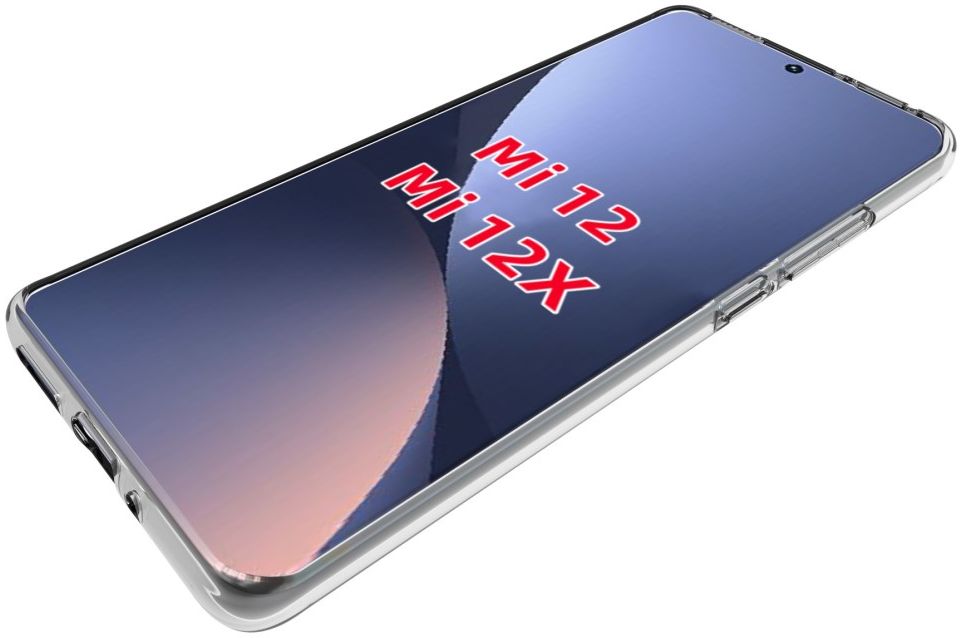 Xiaomi 12 / 12X Hoesje Dun TPU Back Cover Transparant afbeelding 10