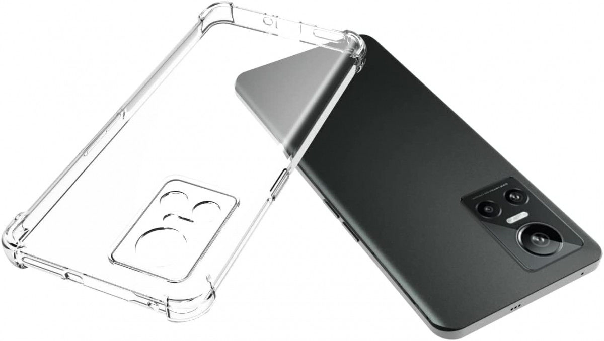 Realme GT Neo 3 Hoesje Schokbestendig en Dun TPU Transparant afbeelding 2
