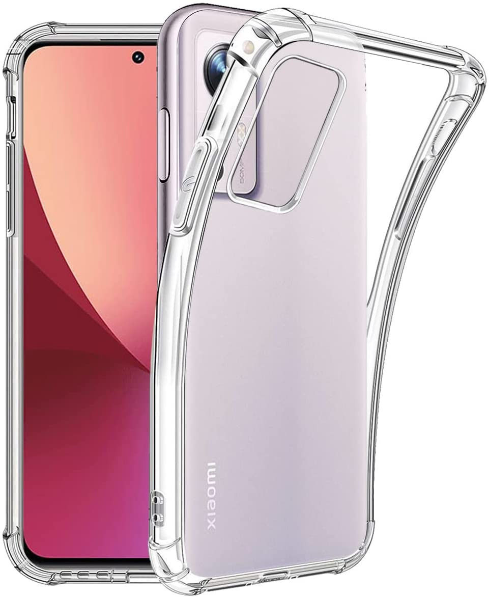 Xiaomi 12 / 12X Hoesje Schokbestendig en Dun TPU Transparant afbeelding 2