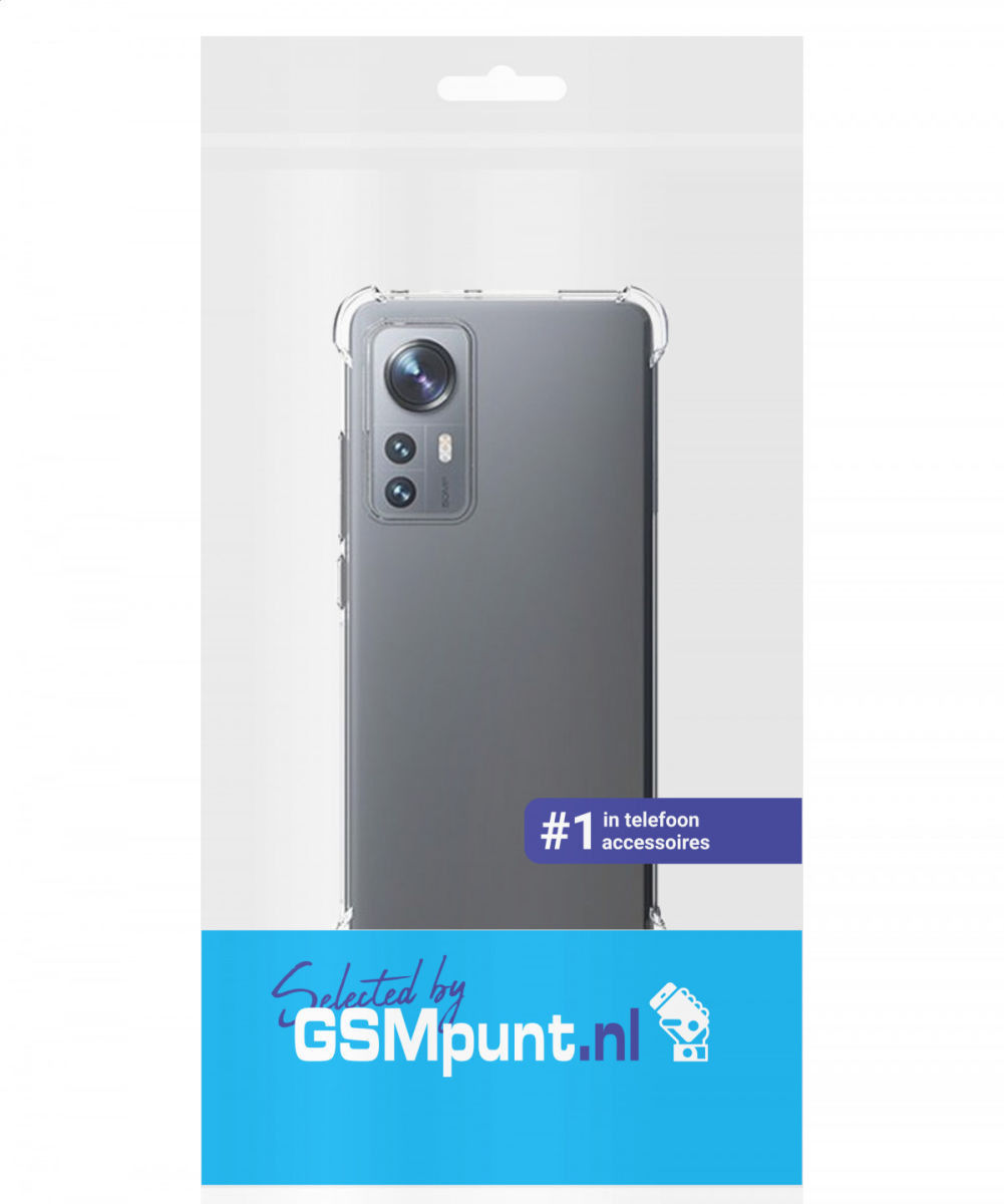 Xiaomi 12 Pro Hoesje Schokbestendig en Dun TPU Transparant afbeelding 2
