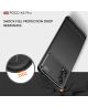 Xiaomi Poco X4 Pro Hoesje Geborsteld TPU Flexibele Back Cover Zwart