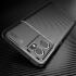Oppo Find X5 Lite Hoesje Siliconen Carbon TPU Back Cover Blauw afbeelding 5