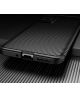 Xiaomi 12 / 12X Hoesje Siliconen Carbon TPU Back Cover Zwart
