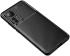 Xiaomi 12 / 12X Hoesje Siliconen Carbon TPU Back Cover Zwart afbeelding 2