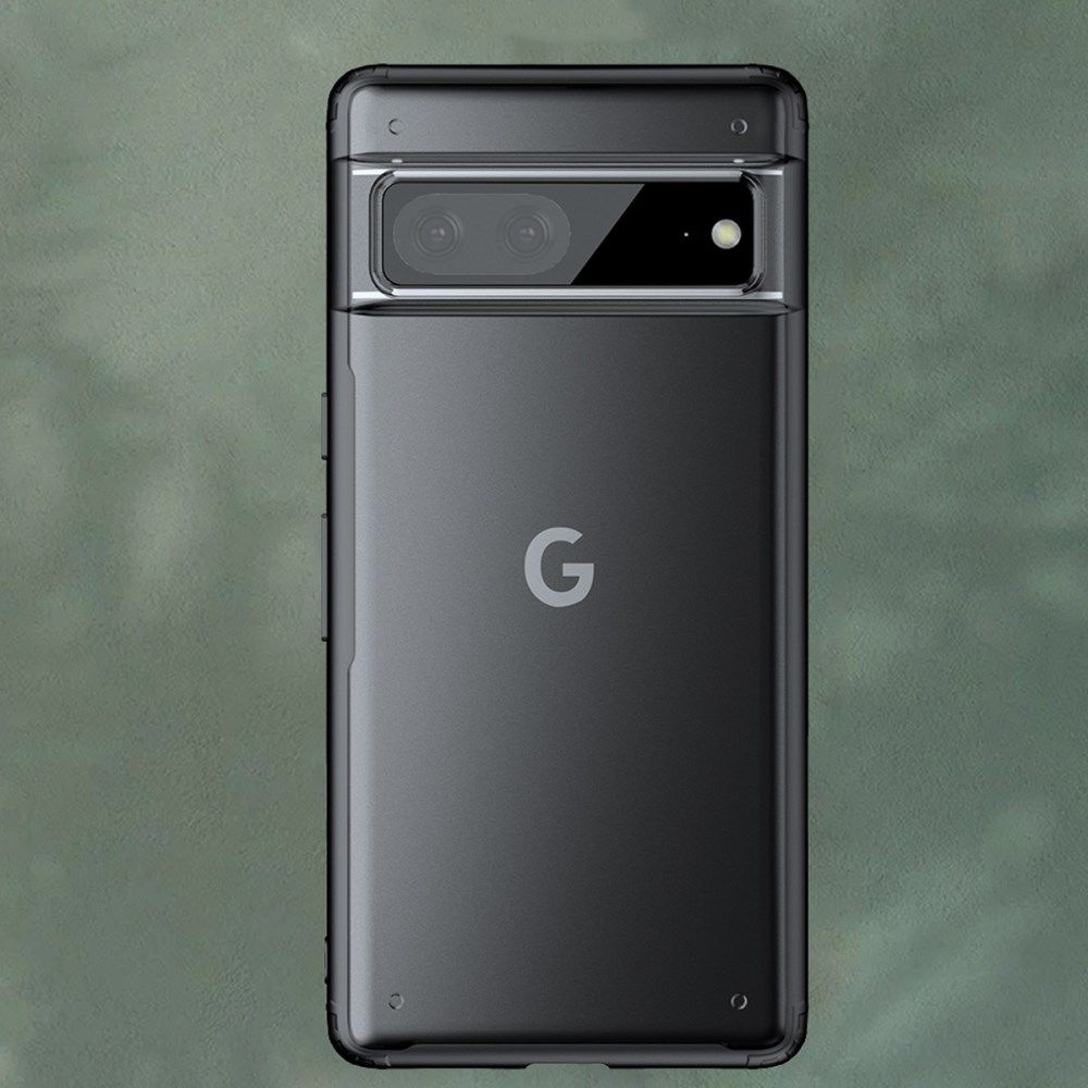 Google Pixel 7 Hoesje Armor Back Cover Transparant Blauw afbeelding 5