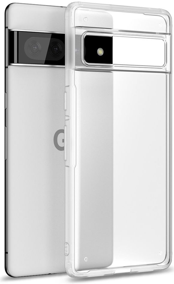 Google Pixel 7 Pro Hoesje Armor Back Cover Transparant afbeelding 1