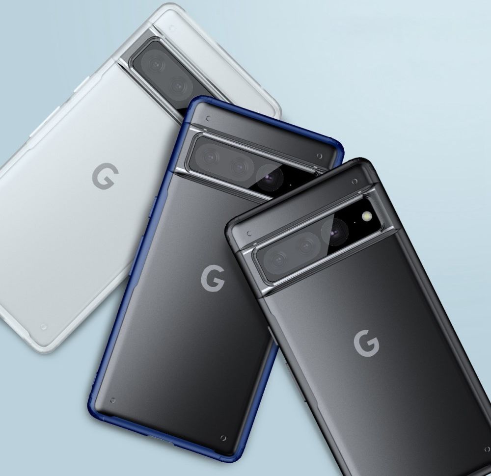 Google Pixel 7 Pro Hoesje Armor Back Cover Transparant afbeelding 5