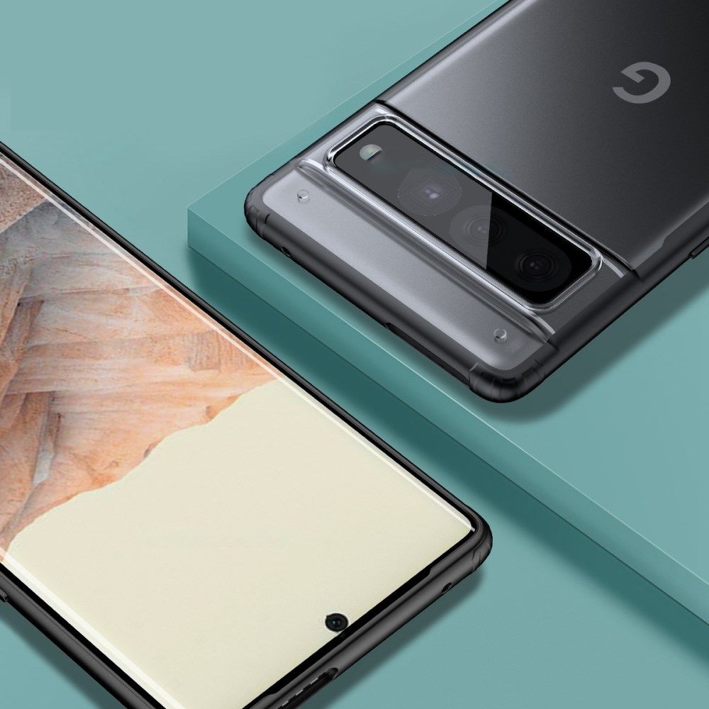 Google Pixel 7 Pro Hoesje Armor Back Cover Transparant afbeelding 8