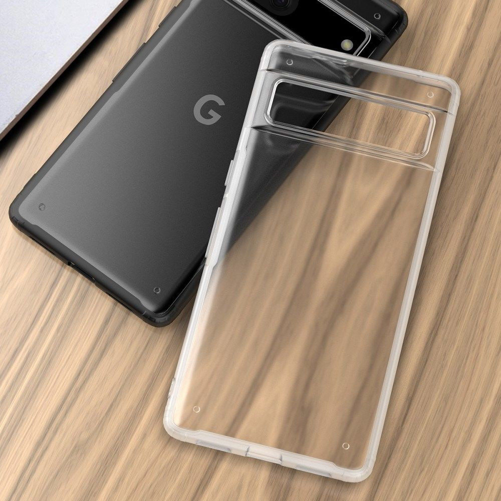 Google Pixel 7 Pro Hoesje Armor Back Cover Transparant afbeelding 3