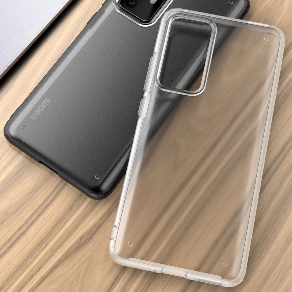 Xiaomi 12 / 12X Hoesje Armor Back Cover Transparant Zwart afbeelding 8
