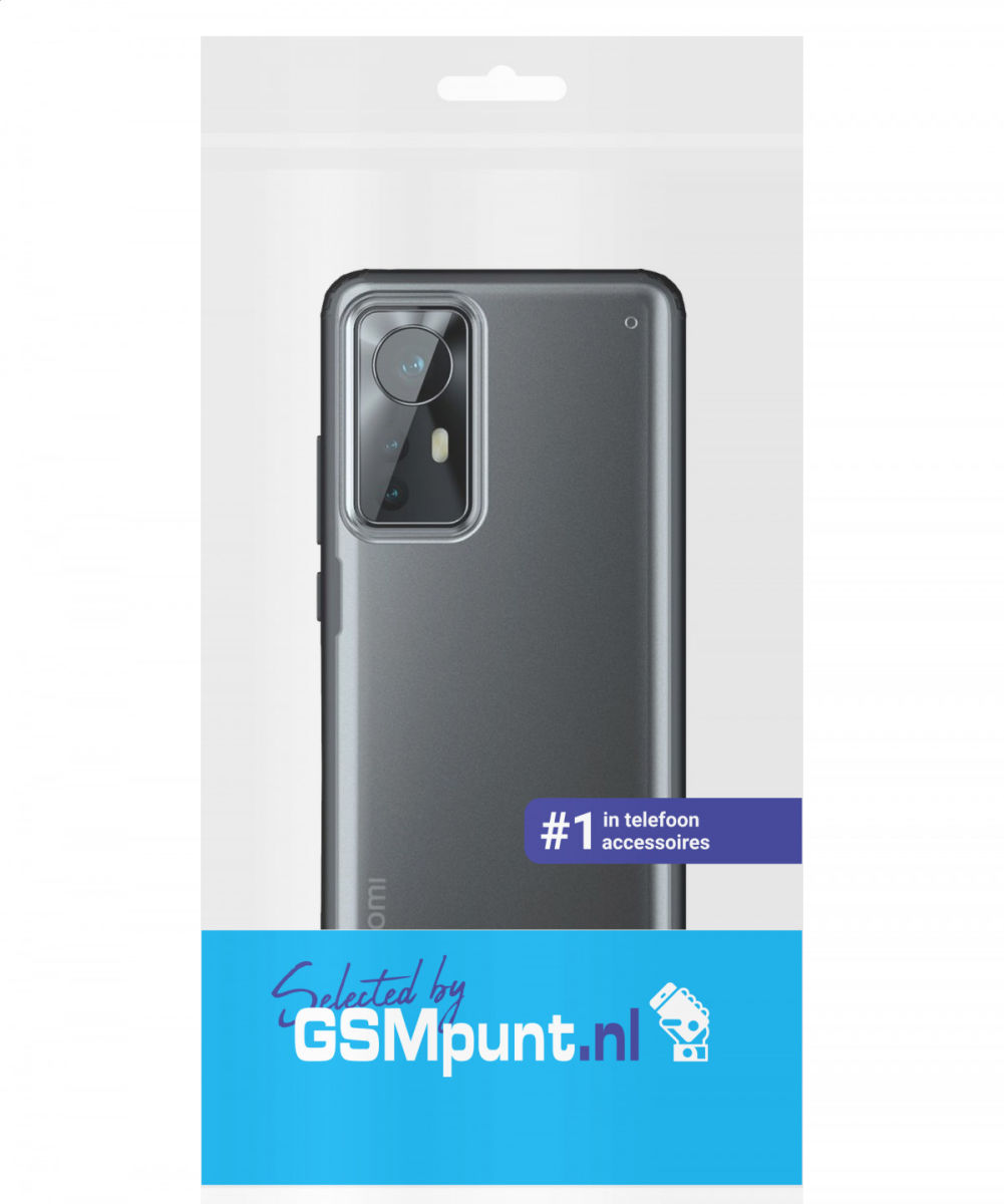 Xiaomi 12 / 12X Hoesje Armor Back Cover Transparant Zwart afbeelding 9