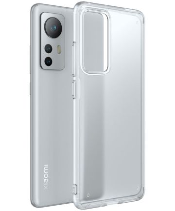 Xiaomi 12 / 12X Hoesje Armor Back Cover Transparant Hoesjes