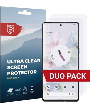 Rosso Google Pixel 7 Ultra Clear Screen Protector Duo Pack Screen Protectors
