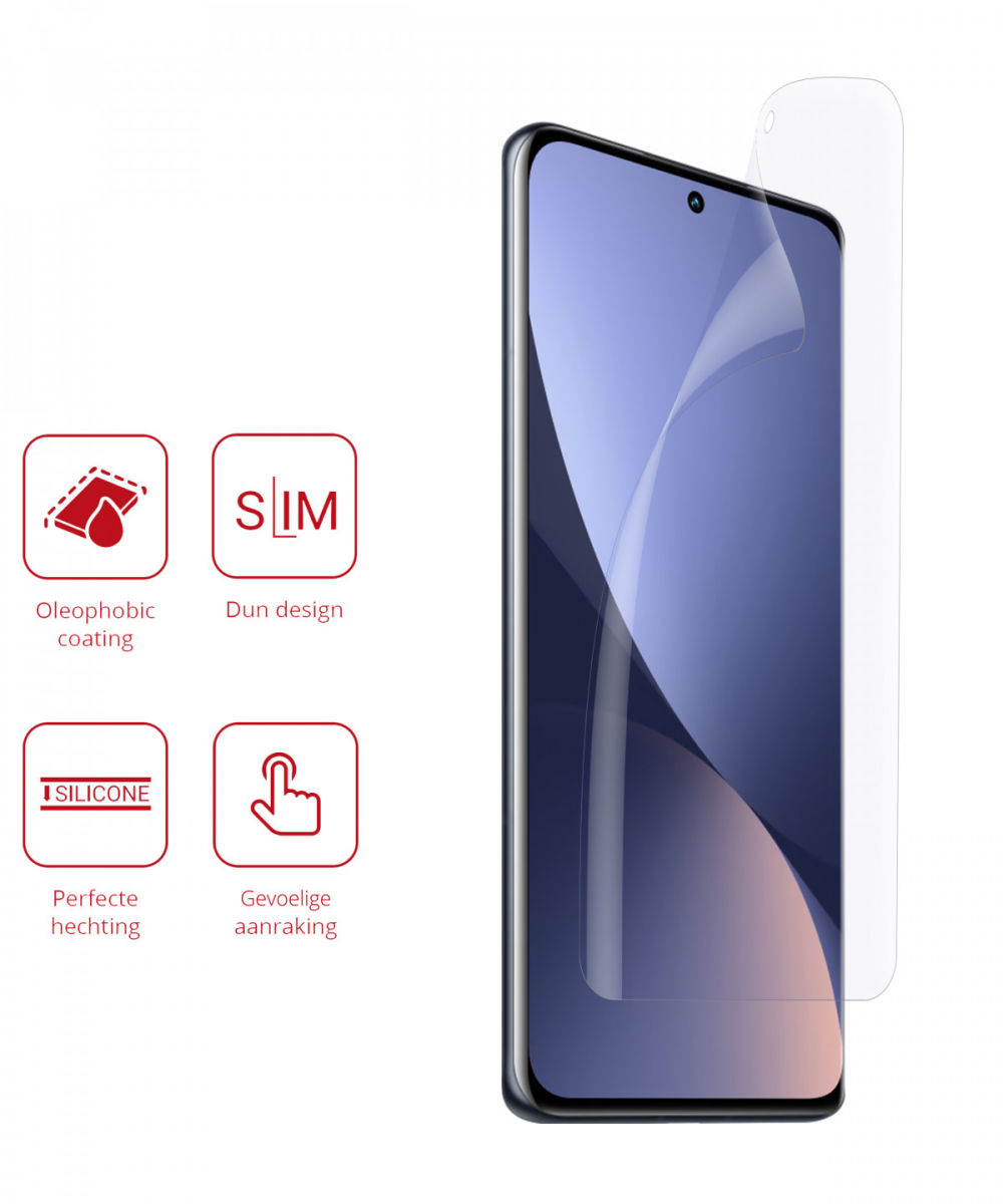 Rosso Xiaomi 12 / 12X Screen Protector Ultra Clear Duo Pack afbeelding 2