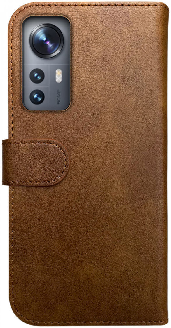 Rosso Element Xiaomi 12 / 12X Hoesje Book Cover Wallet Bruin afbeelding 2