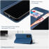 Rosso Element Xiaomi 12 / 12X Hoesje Book Cover Wallet Blauw afbeelding 6
