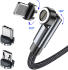 Essager 3A 540° Draaibare Magnetische Micro USB naar USB Kabel 2M afbeelding 6