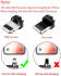 Essager 2.4A 540° Draaibare Magnetische Lightning naar USB Kabel 2M afbeelding 9