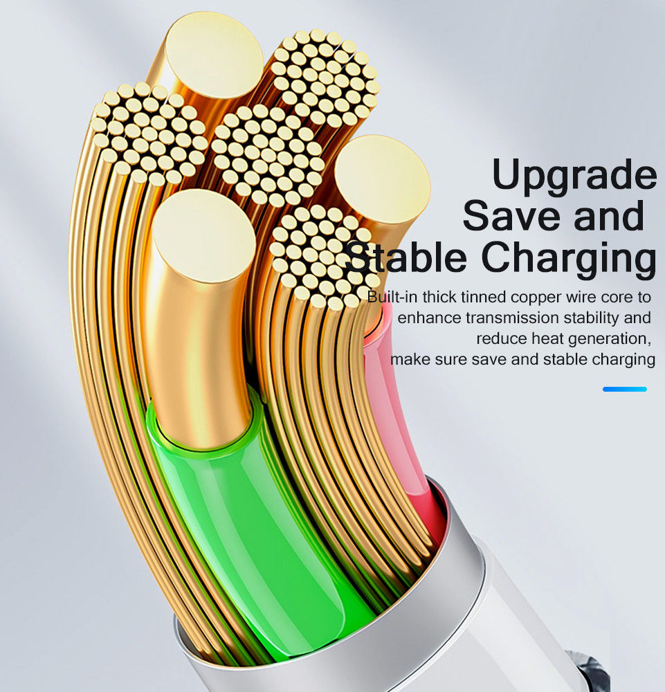 Essager 5A Gevlochten USB-C naar USB-C Kabel 60W Fast Charge 1M Zwart afbeelding 10