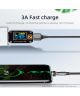 Essager 3A 540° Draaibare Magnetische Micro USB naar USB Kabel 1M