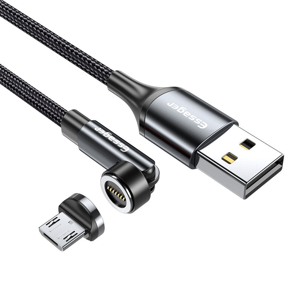 Opwekking regeling overdrijven Essager 3A 540° Draaibare Magnetische Micro USB naar USB Kabel 1M |  GSMpunt.nl
