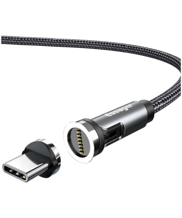 Essager 3A 540° Draaibare Magnetische USB-C naar USB Kabel 1M Kabels