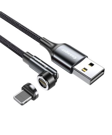 Essager 3A 540° Draaibare Magnetische Lightning naar USB Kabel 1M Kabels