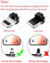 Essager 3A 540° Draaibare Magnetische Lightning naar USB Kabel 1M afbeelding 13