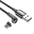 Essager 3A 540° Draaibare Magnetische Lightning naar USB Kabel 1M afbeelding 1