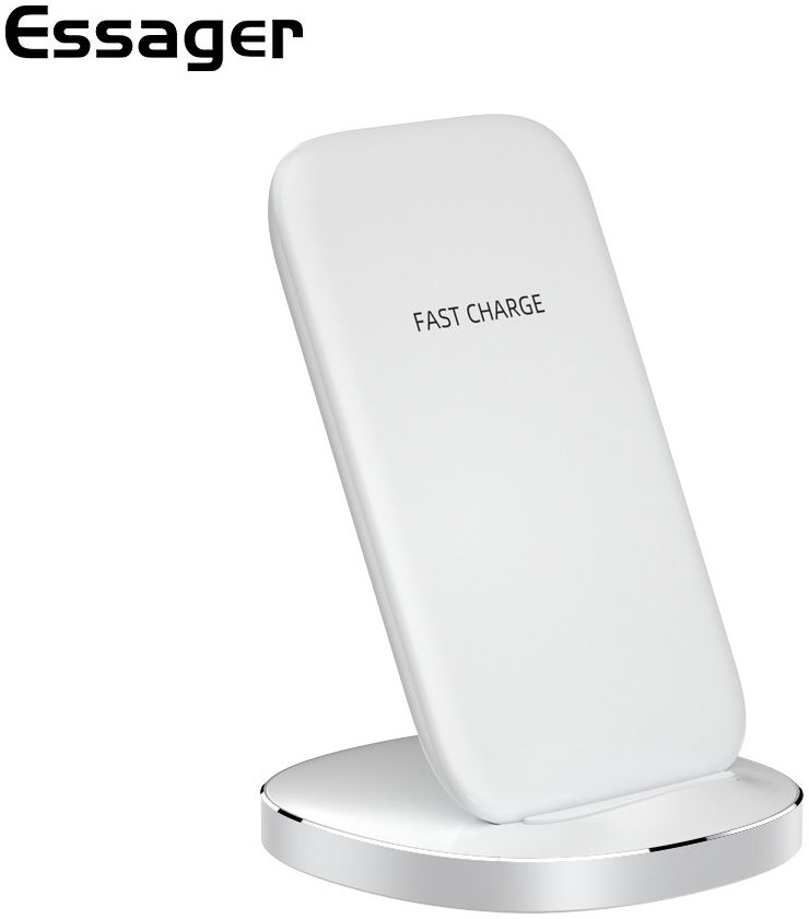 Essager Universele Bureau Houder met Draadloos Opladen 15W Wit afbeelding 9