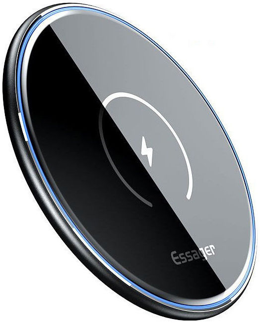 Essager 15W Fast Charge Magnetische Draadloze Oplader Met Kabel Zwart afbeelding 1