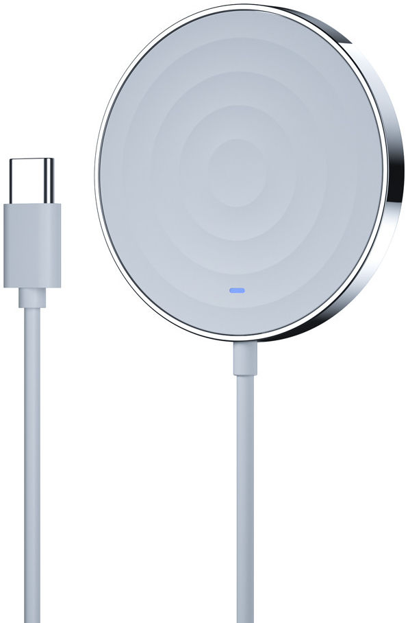 Essager 15W Magnetische Draadloze MagSafe Oplader Wit afbeelding 1