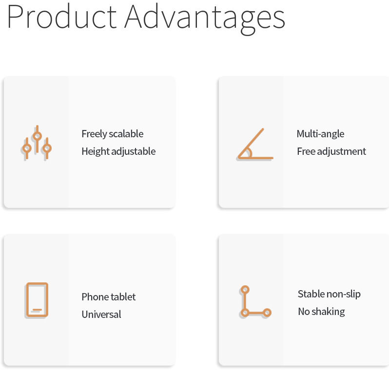 Essager Opvouwbare Verstelbare Bureau Houder Telefoon/Tablet Zwart afbeelding 14