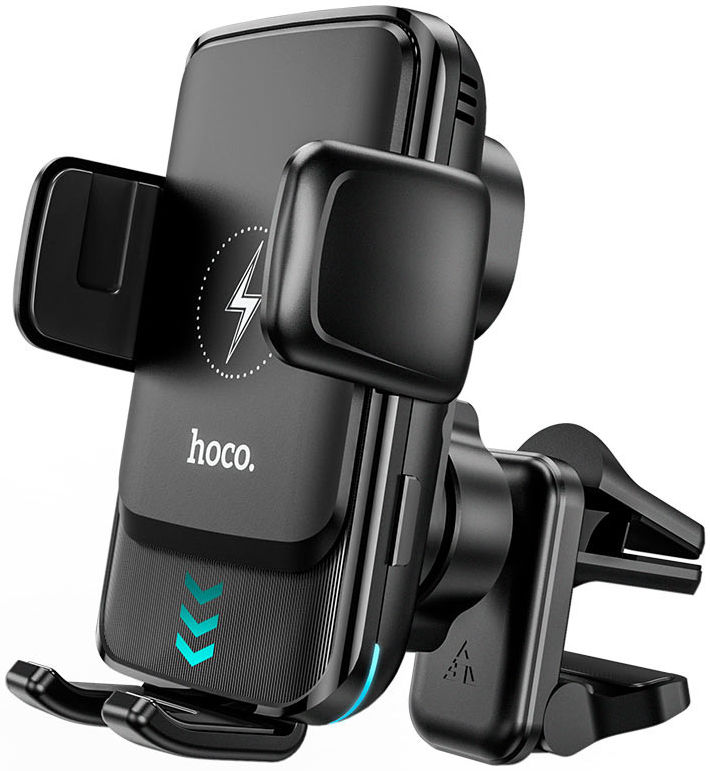 Hoco Voorruit/Dashboard/Ventilatierooster Houder Auto met Opladen 15W afbeelding 2