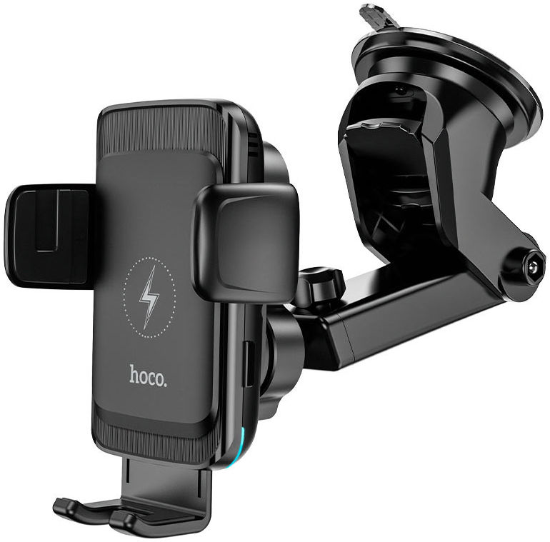Hoco Voorruit/Dashboard/Ventilatierooster Houder Auto met Opladen 15W afbeelding 5