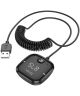 Hoco Wireless Bluetooth 5.0 Muziek FM Transmitter USB-A Zwart