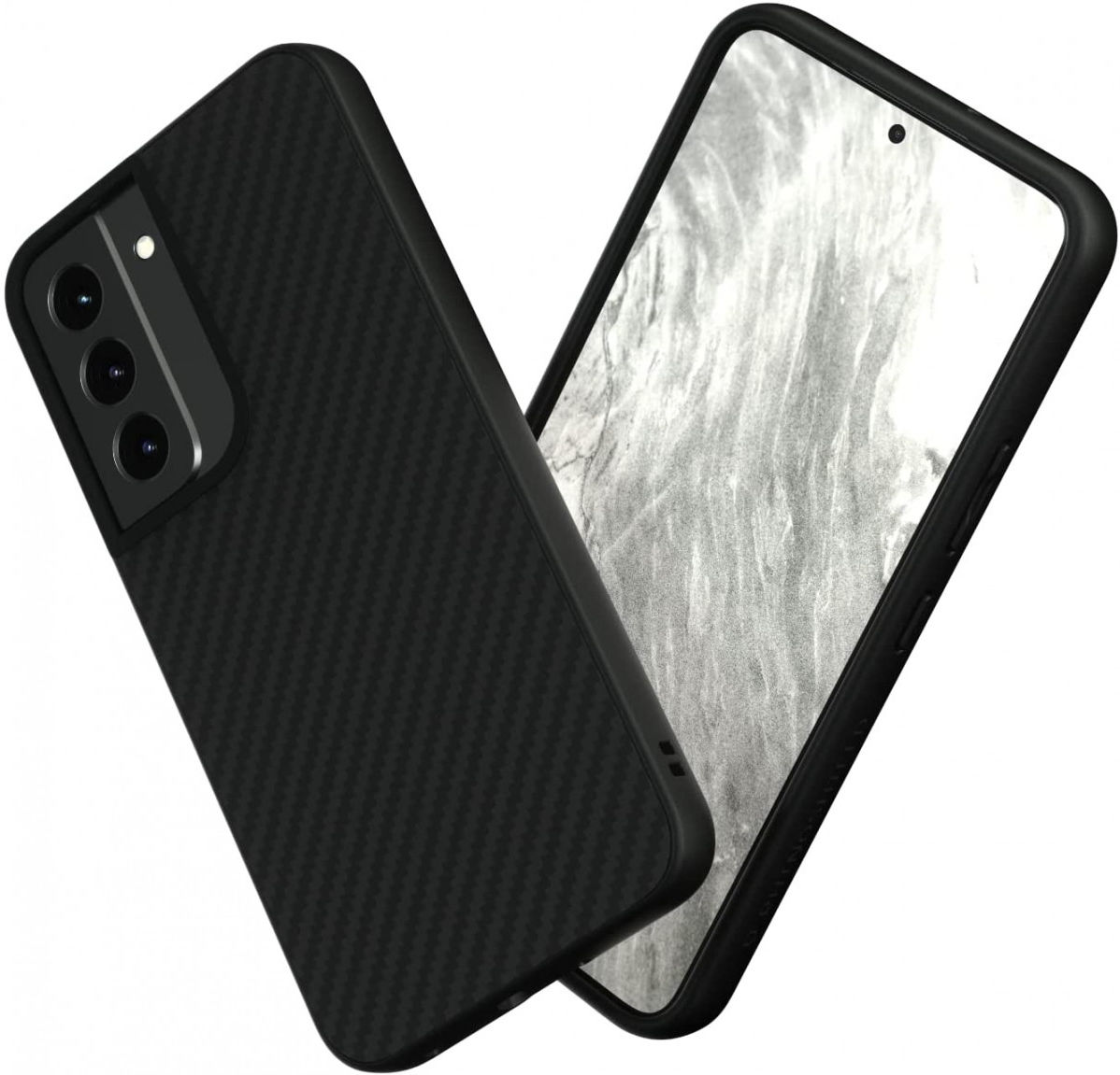 RhinoShield SolidSuit Samsung Galaxy S22 Hoesje Carbon Fiber afbeelding 1