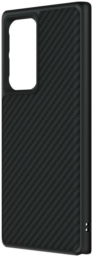 RhinoShield SolidSuit Samsung Galaxy S22 Ultra Hoesje Carbon Fiber afbeelding 2