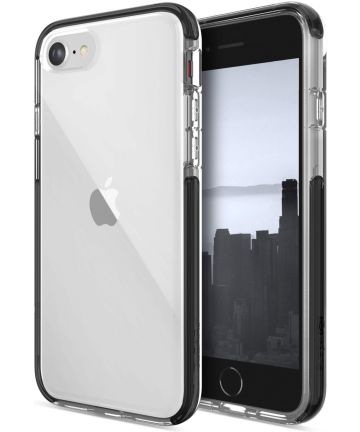 Raptic Earth iPhone SE (2022 / 2020) Hoesje Duurzaam Materiaal Zwart Hoesjes