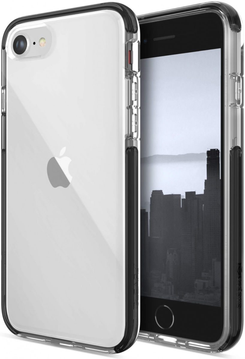 Raptic Earth iPhone SE (2022 / 2020) Hoesje Duurzaam Materiaal Zwart afbeelding 1