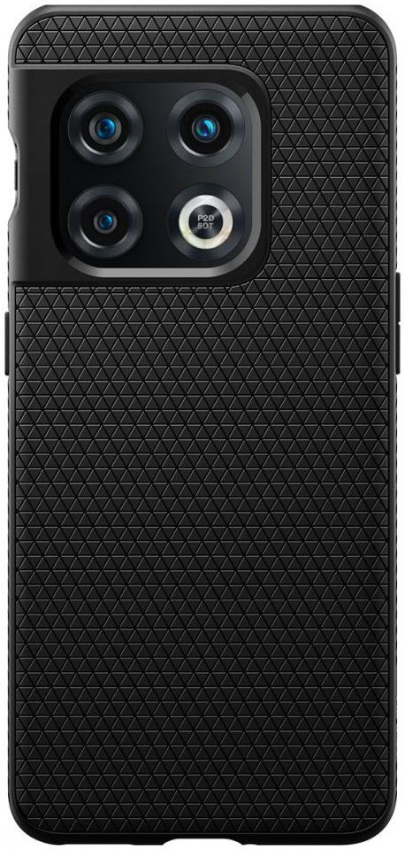 Spigen Liquid Air OnePlus 10 Pro Hoesje TPU Back Cover Zwart afbeelding 2
