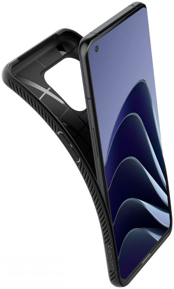 Spigen Liquid Air OnePlus 10 Pro Hoesje TPU Back Cover Zwart afbeelding 3