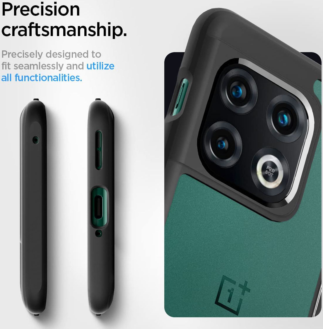 Spigen Ultra Hybrid Apple OnePlus 10 Pro Hoesje Zwart afbeelding 5