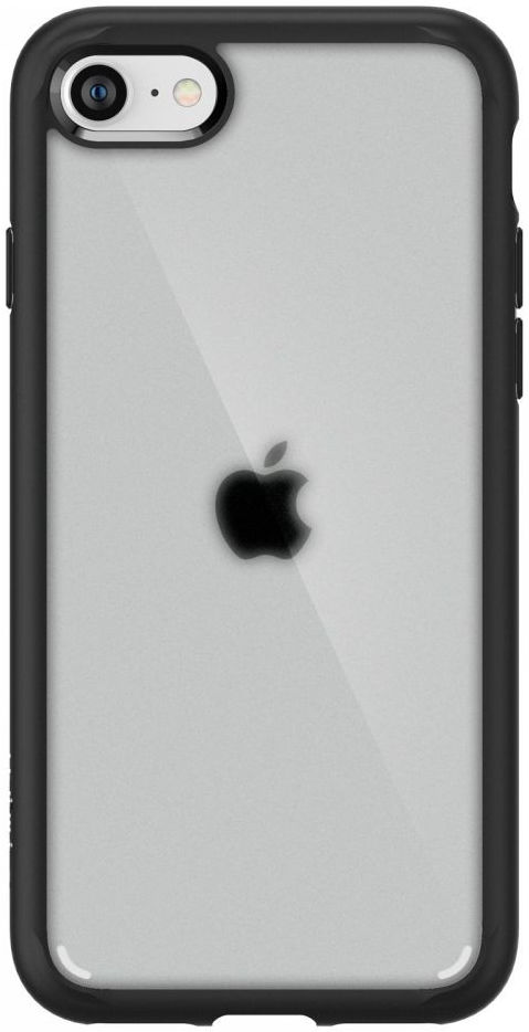 Spigen Ultra Hybrid iPhone SE (2020/2022)/8/7 Hoesje Transparant Zwart afbeelding 3