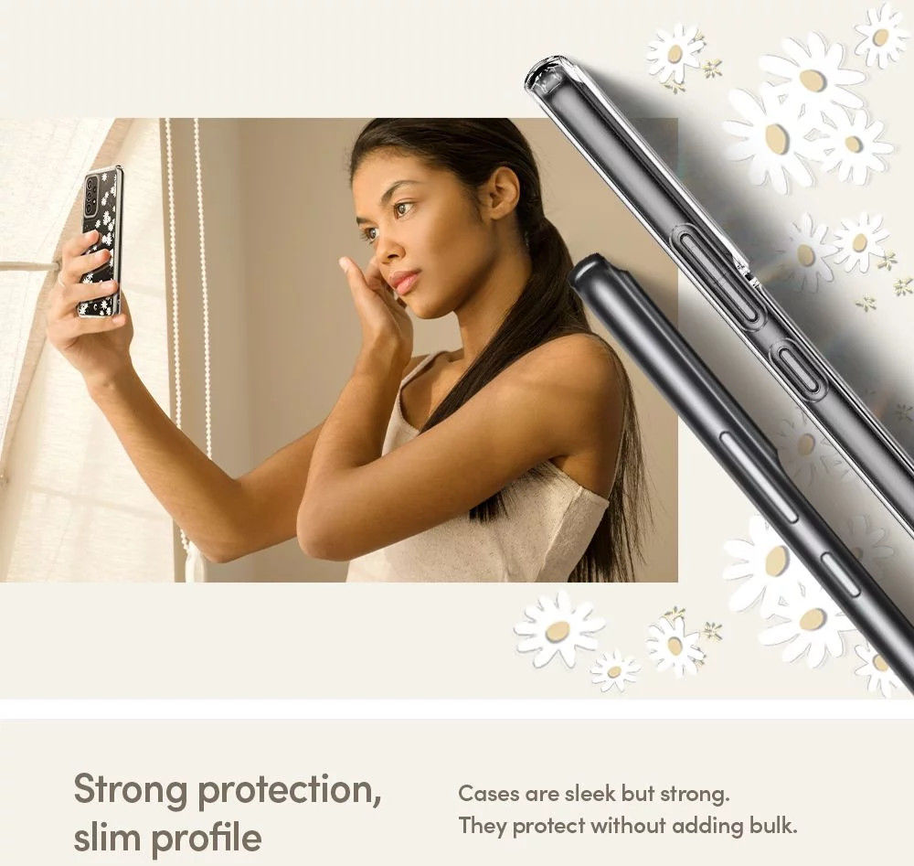 Spigen Cyrill Cecile Samsung Galaxy A53 Hoesje White Daisy afbeelding 7