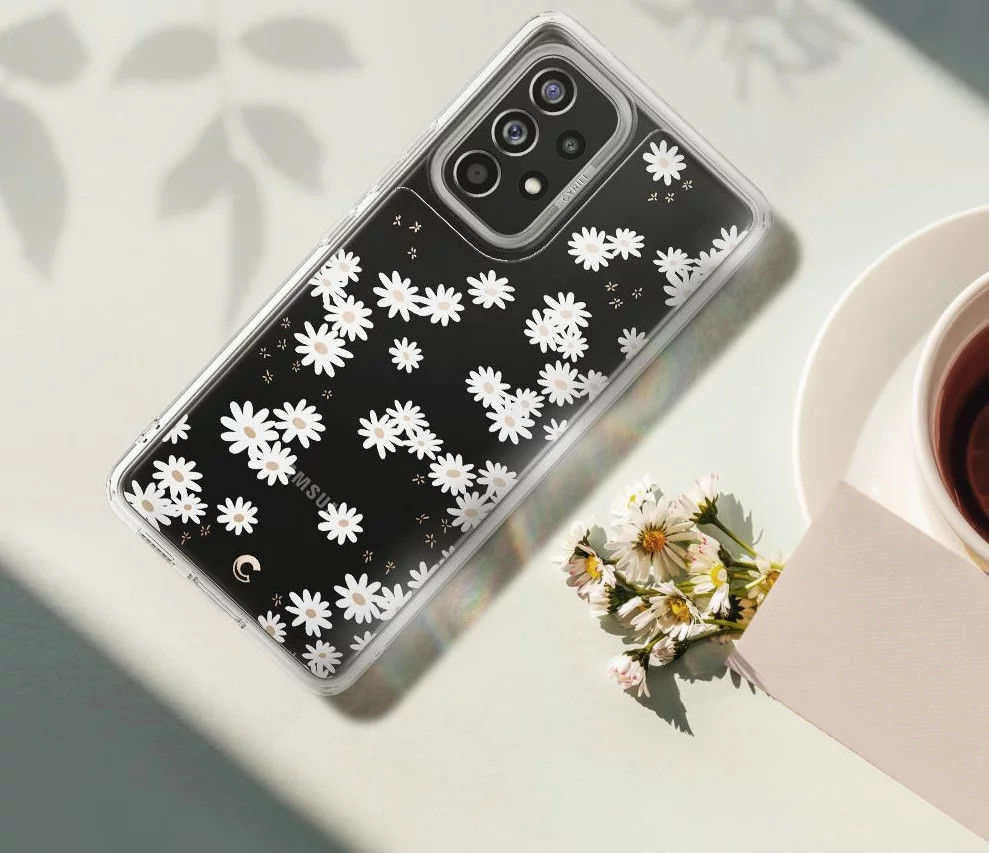 Spigen Cyrill Cecile Samsung Galaxy A53 Hoesje White Daisy afbeelding 8