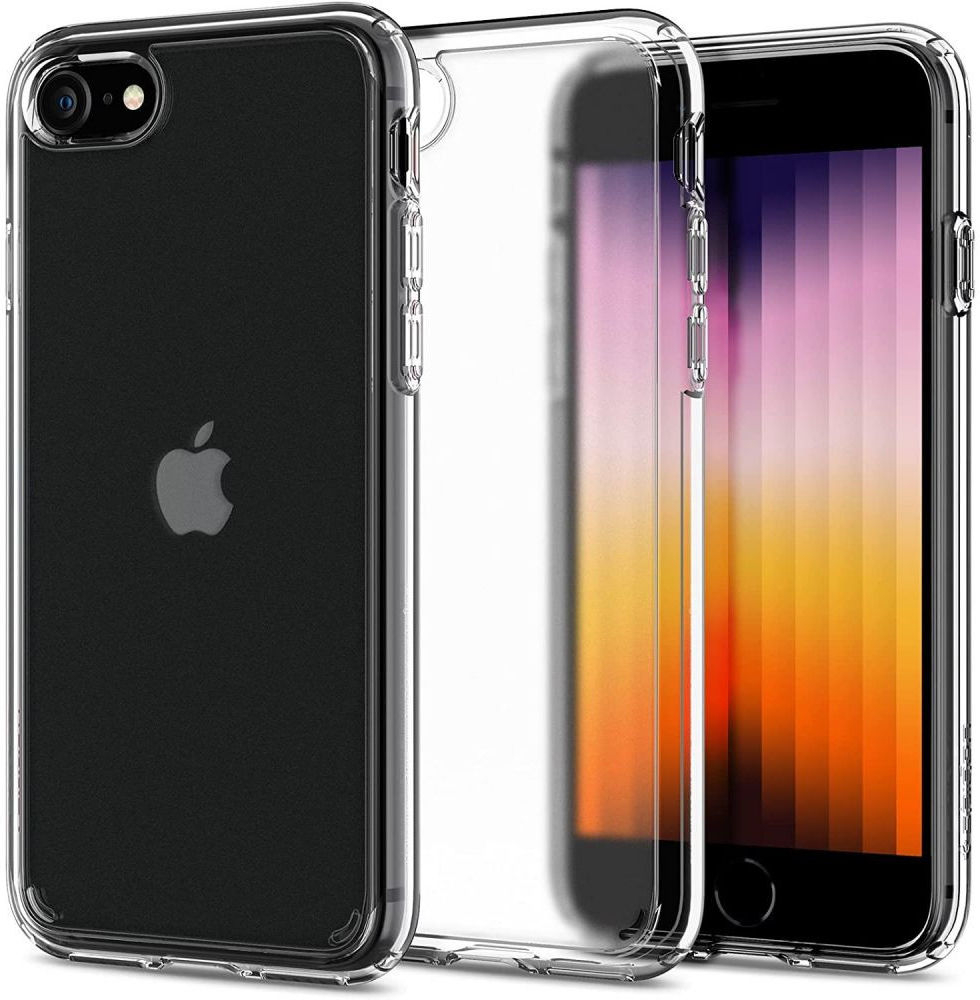 Spigen Ultra Hybrid 2 iPhone SE (2020/2022) / 8 / 7 Hoesje Transparant afbeelding 1