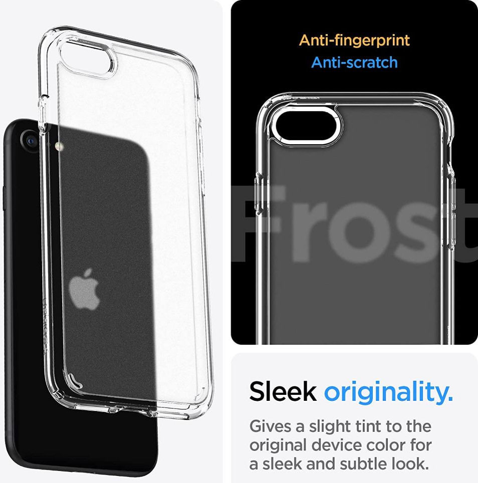 Spigen Ultra Hybrid 2 iPhone SE (2020/2022) / 8 / 7 Hoesje Transparant afbeelding 5